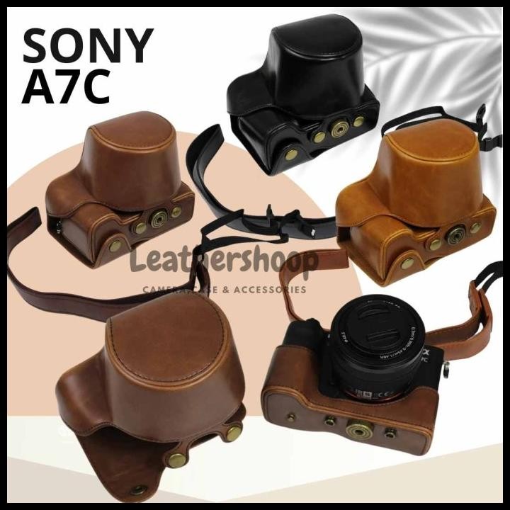 SONY A7C Cover Leather Case
