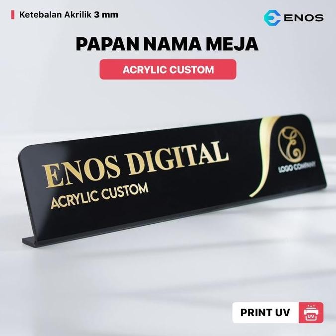 

Sale Papan Nama Meja Custom Acrylic | Papan Nama Meja Akrilik | Papan Meja