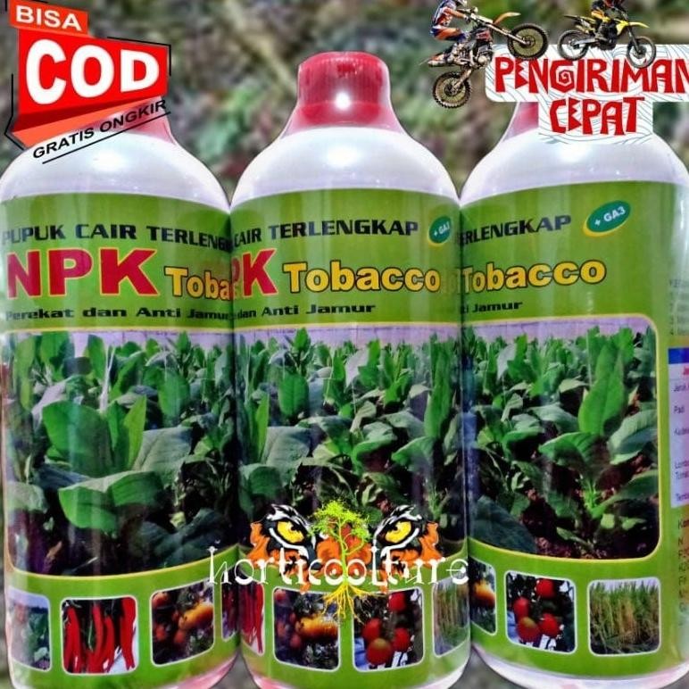 PUPUK TBK TEEMBAKAU NPK 5 LITER MEMPERTEBAL DAN MELEBARKAN DAUN NUTRISI TANAMAN FUNGSI GANDA BOOSTER