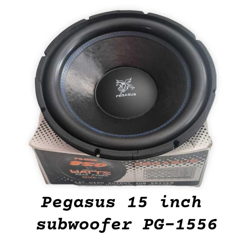 Terlaris Subwoofer 15 Inch Pegasus Pg-1556 Double Coil Pegasus 15" Pg 1556 Speaker Mobil Audio Car