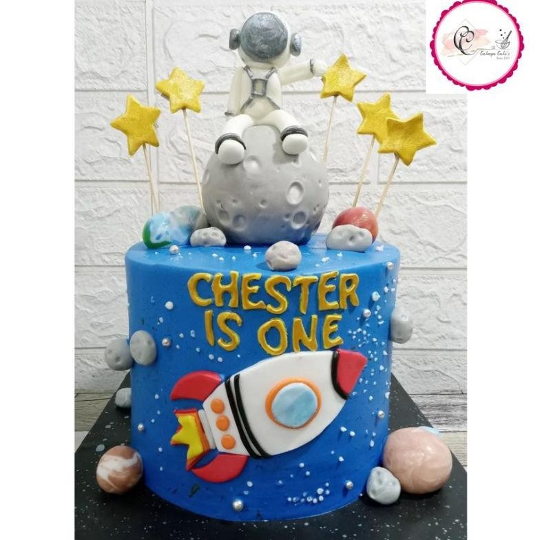 

Promoo!! Kue Ulang Tahun Astronot / Kue Ultah Astronot / Astronot Cake / Kue Ultah Planet