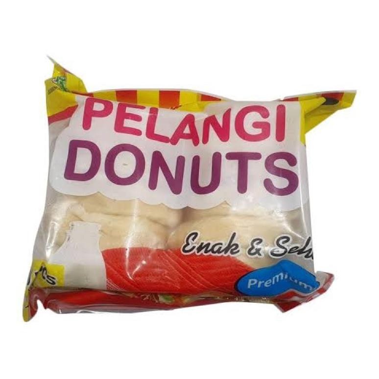 

Promoo!! Pelangi Donuts Donat Besar Isi 10 Pcs
