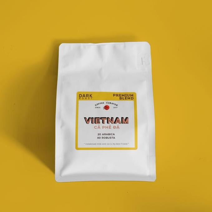 

original kopi vietnam blend 250gr - biji/bubuk arabika robusta roasted coffee
