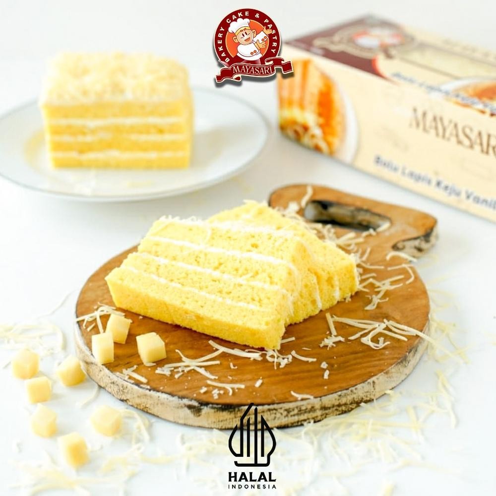 

Promoo!! Mayasari Bolu Lapis Keju Vanilla