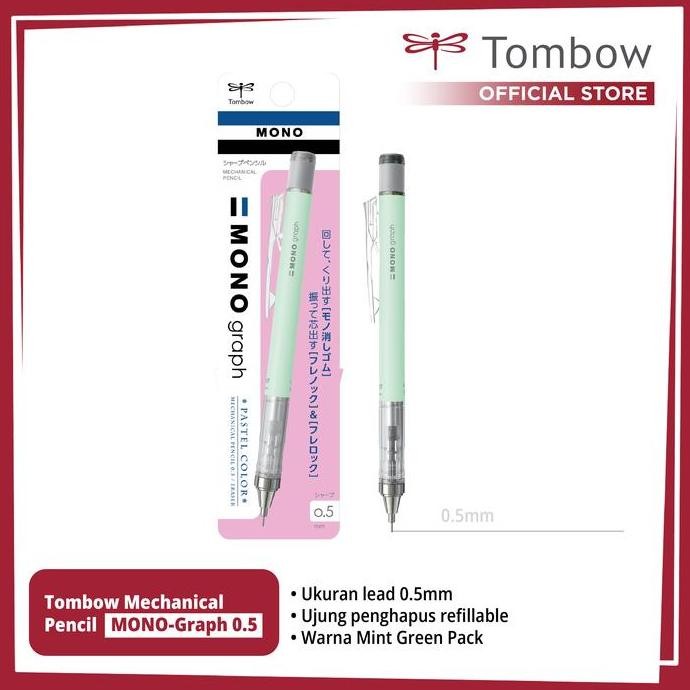 

original tombow mono graph pensil mekanik jepang - original mechanical pencil