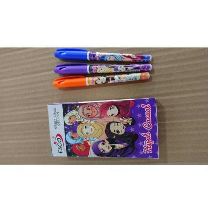 

Sp Pulpen Gel Karakter 1 Pack Isi 12 Pcs / Pulpen Gel Lucu
