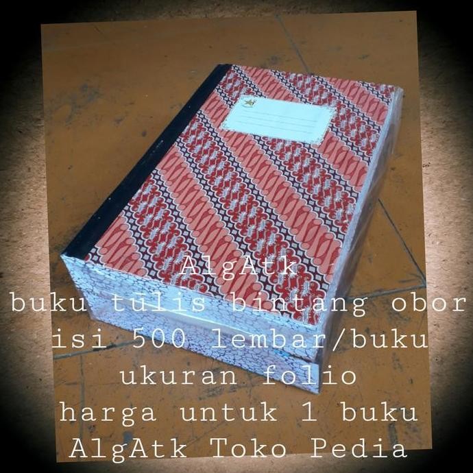 

Buku Folio Isi 500 Lembar.