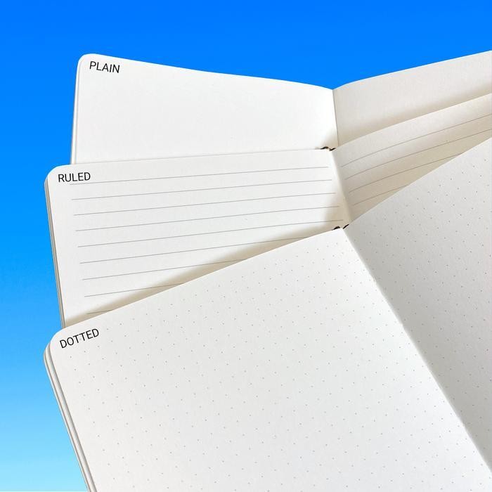 

Sp Fawn & Luna - Pebble Black - Notebook Large A5 - Buku Jurnal/Agenda/Diary/Catatan