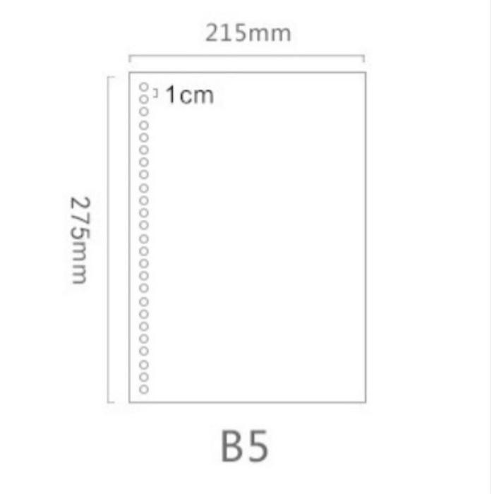 

Sp A4 B5 Binder Mika Keras Doff Keras Paper Plastik