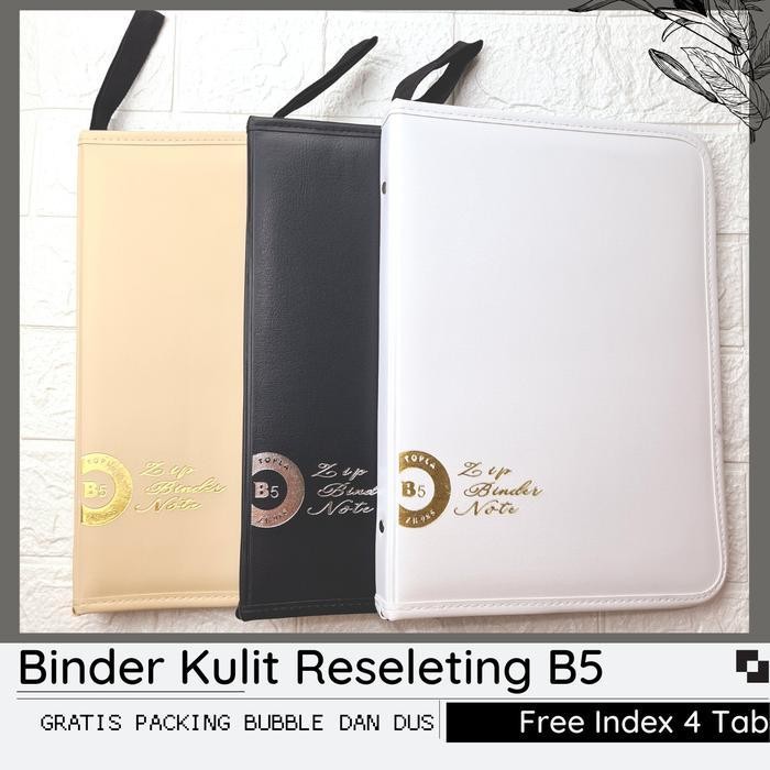 

Sp Binder B5 / Binder Kulit B5 / Notebook Kulit / Buku Binder B5 / 26