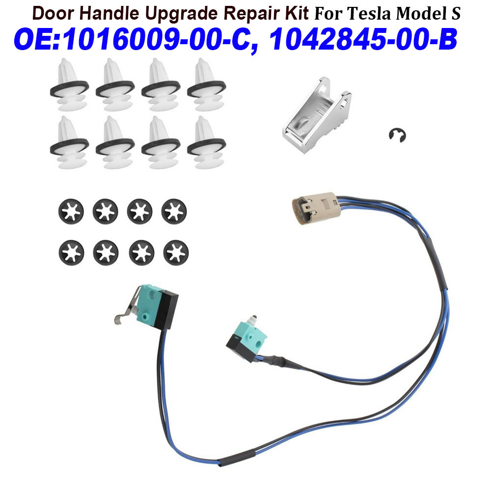 

Kit Perbaikan Peningkatan Pegangan Pintu Harness Microswitch Diperkuat 1042845-00 1016009-00-C Untuk
