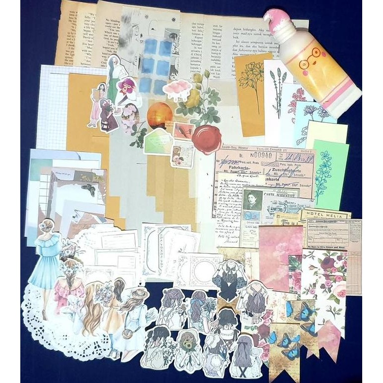 

Ephemera By Thema Journal Kit - Journal Kit Aneka Thema (100Pcs)
