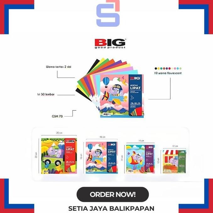 

\\\\\] Origami Big /kertas lipat BIG