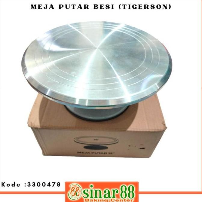 ] Meja Putar Besi Tigerson (Putaran Cepat)