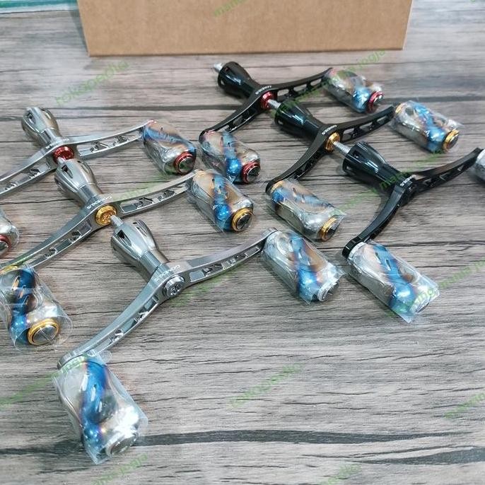 >>>>>] GOMEXUS Double Handle Galaxy Knob T22 Titanium for Shimano Spinning