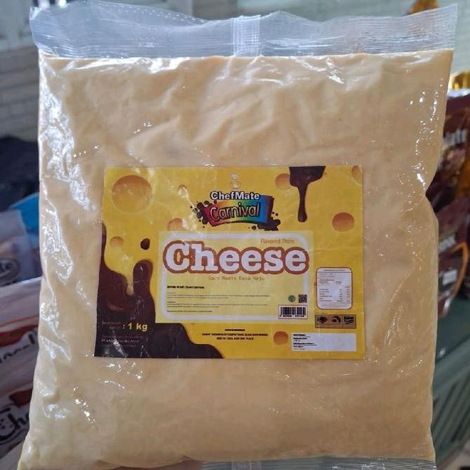 

langsung order saja] CHEFMATE PASTA CHEESE( PASTA MANIS RASA KEJU) KEMASAN 1KG