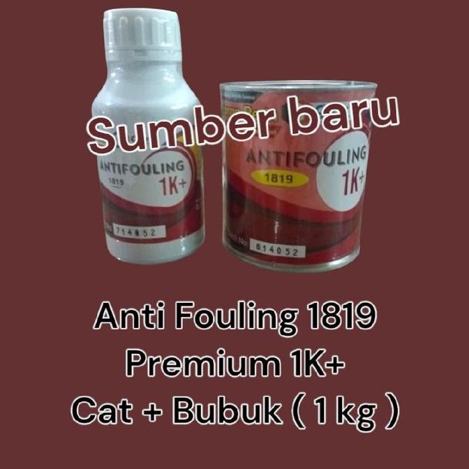 @#@#@#] Antifouling antilumut 1819  Cketz 1K+ Cat + Bubuk ( 1 kg )