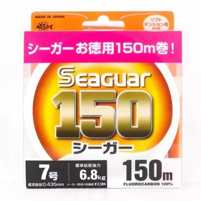 hanya disini] Leader fluorocarbon Seaguar 150m #4 #5 #7 #10