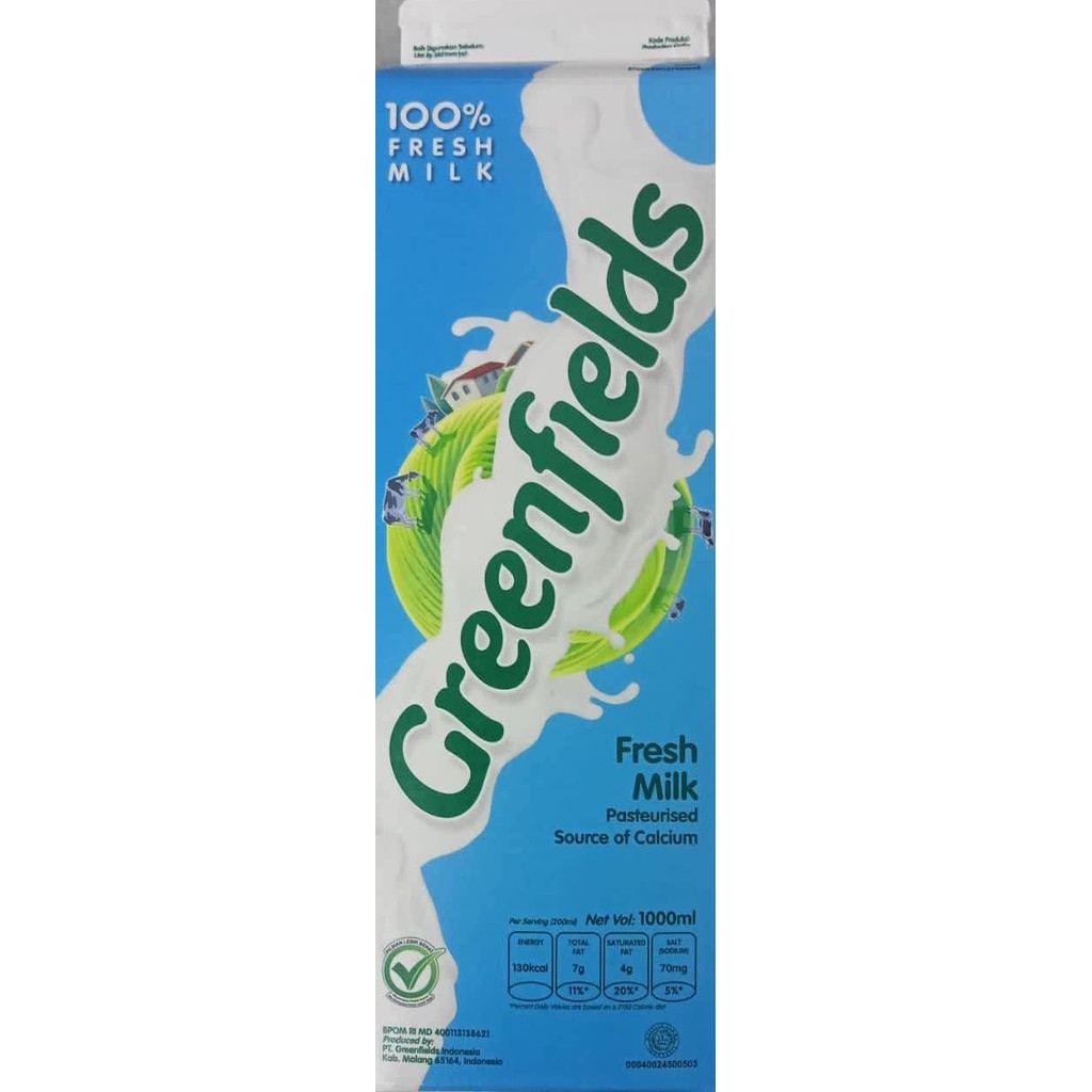

Produk Unggulan] greenfield fresh milk 1lt