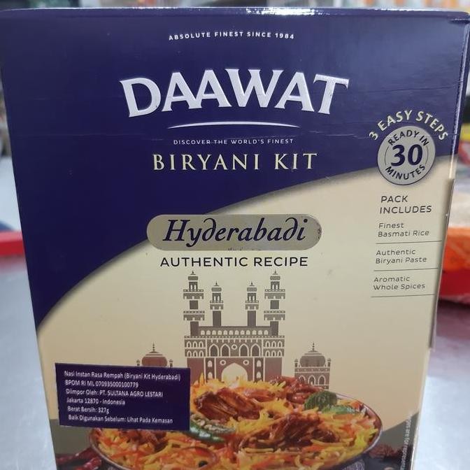 

yang dicari] dawat biryani kit hyderabadi 327 gm