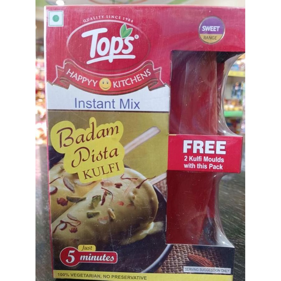 

Produk Unggulan] TOPS INSTANT MIX BADAM PISTA KULFI 100G