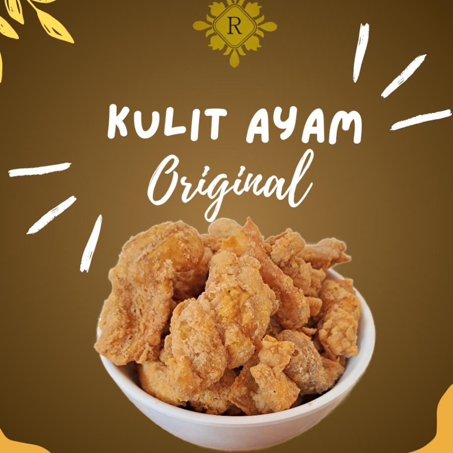 

Kripik Kulit Ayam Crispy 250 Gram