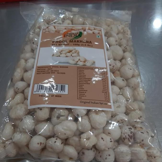 

\\\\\] toi phool makana 100 gm made in india