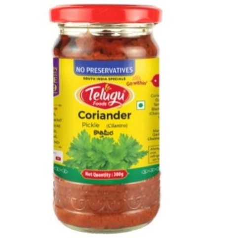

monggo] TELUGU FOODS CORIANDER PICKEL 300 GR