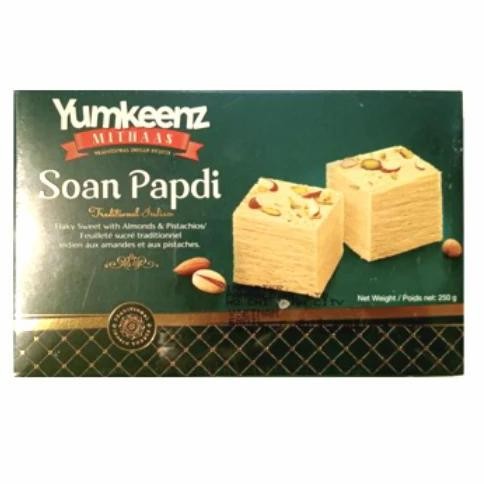 

] HALDIRAM YUMKEENZ SOAN PAPDI 250 GM
