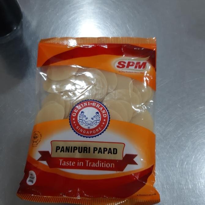 

+++++] spm pani puri papad 200 gm