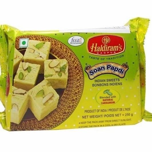 

{{{{}}] Soan Papdi Cardamom Haldiram Sweets / Manisan India Haldirams Kapulaga