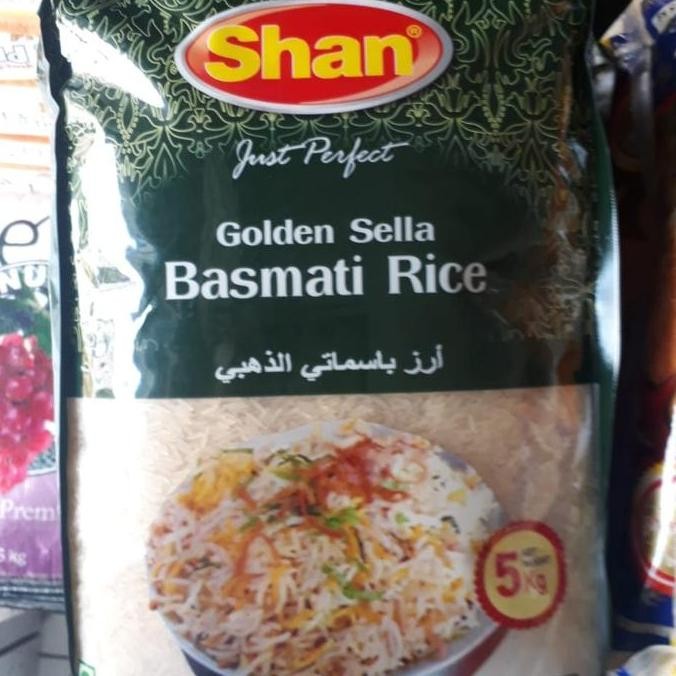 

Kualitas terbaik] Shan Golden Sella Beras Basmati good quality