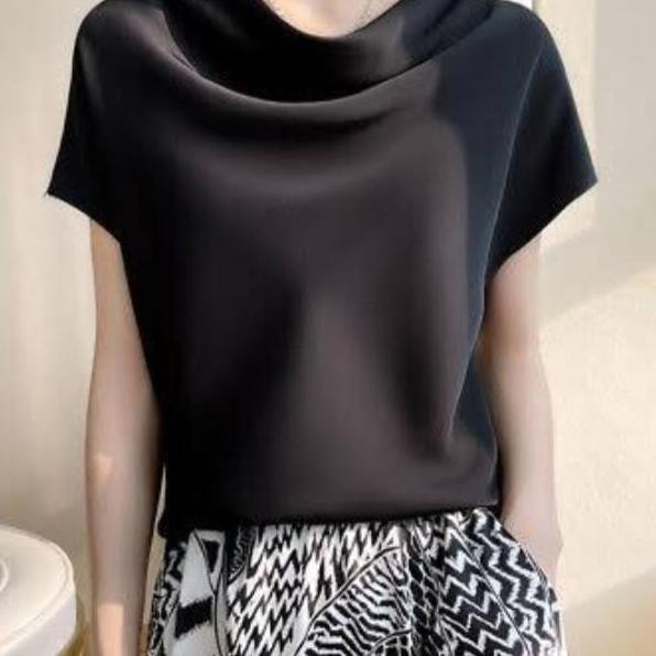 blouse wanita simple layer atasan baju kerja dalaman inner blazer