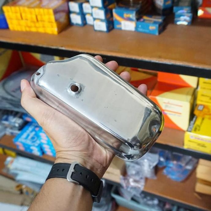 >*>*>*>*] Tutup Karbu Vespa Px Super Sprint Chrome