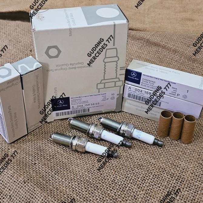 BUSI IRDIUM MERCEDES M271 W204 W212 SPARK PLUG MERCY CGI KOMPRESSOR Terlaris