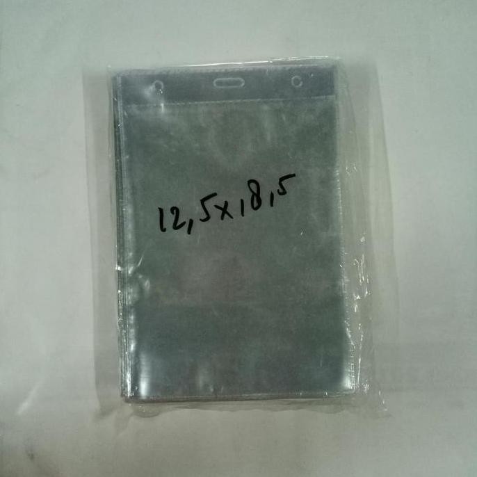 

Plastik Mika Panitia Id Card Ukuran 12.5X18.5 Cm Isi 100 Lembar Original