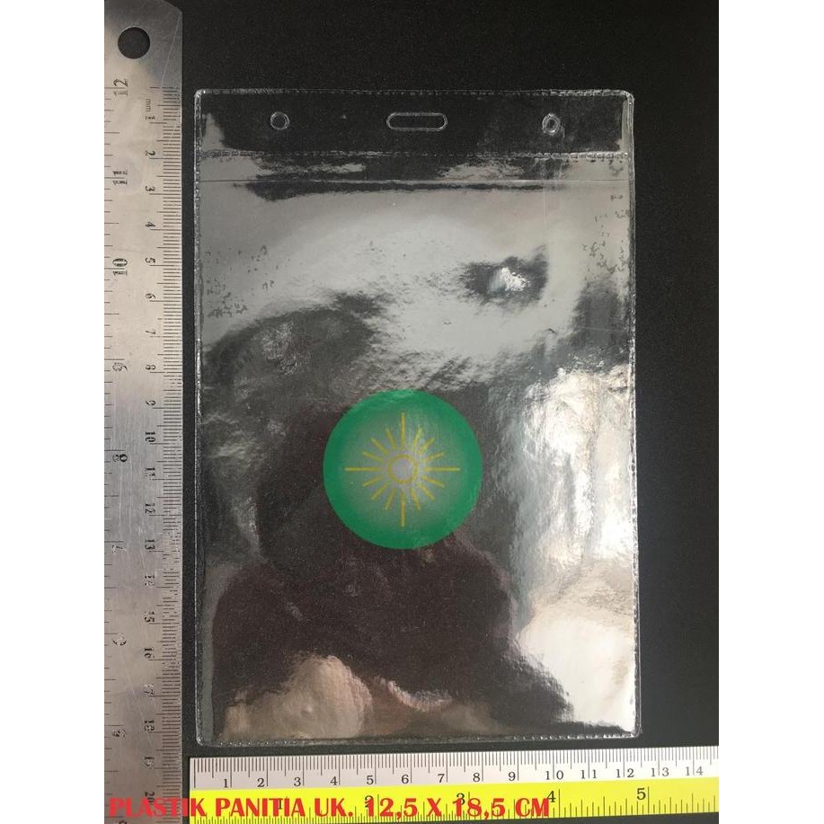 

Plastik Mika Id Card Ukuran 12.5X18.5 Cm Berdiri Cover Panitia Seminar Event Original