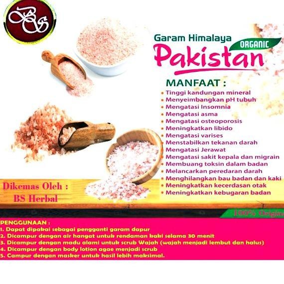 

Garam Himalaya 1000Gr Pink Salt Halus 1Kg