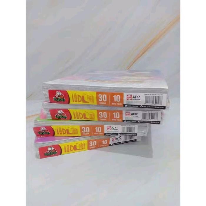 

SWG (ISI 10 PCS) BUKU TULIS MURAH / BUKU TULIS DODO By SIDU ISI 38 LEMBAR / BUKU TULIS MURAH GROSIR