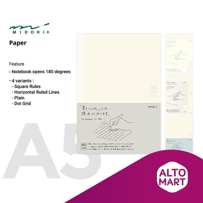

SWG MIDORI MD Notebook A5 Buku Tulis Premium Journal Jurnal Diary