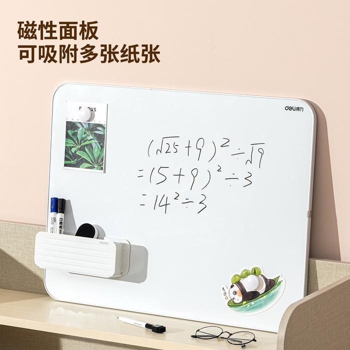 

SWG Deli White Board / Papan Tulis Magnet 90 x 60 cm Free Gift 50026
