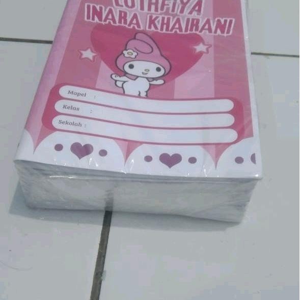 

SWG BUKU TULIS CUSTOM NAMA SENDIRI DAN SEKOLAH