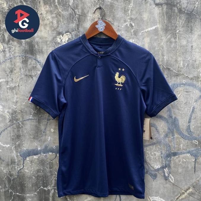 Jersey Original France Perancis Home World Cup 2022