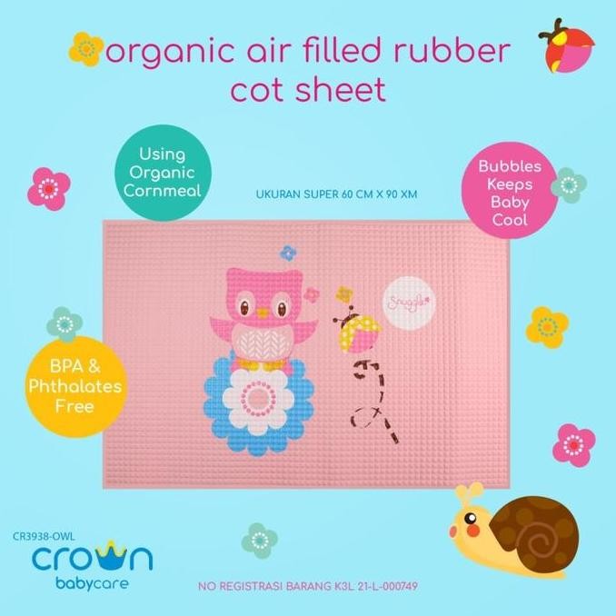 Crown Snuggle Perlak Bayi Rubber