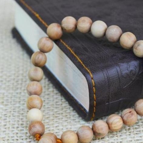 Gelang Galih Kayu Cendana Putih Kupang Ntt Super Asli Wangi Harum 8 Mm