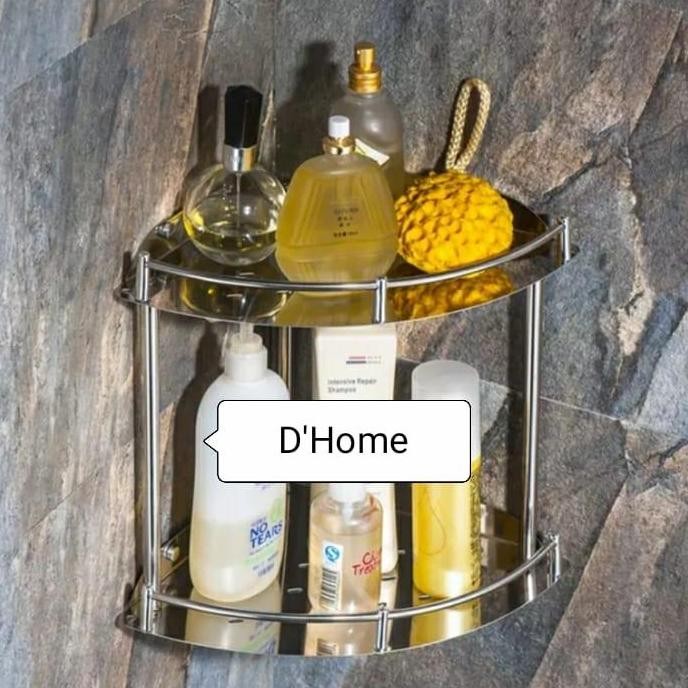 Rak sudut stainless.Rak Sabun.rak sudut kamar mandi.rak sabun