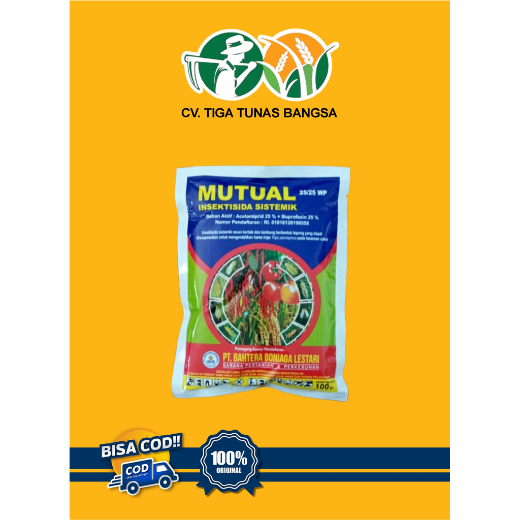 Mutual 25/25 WP Insektisida 100 Gram Acetamiprid 25 % + Buprofezin 25 %