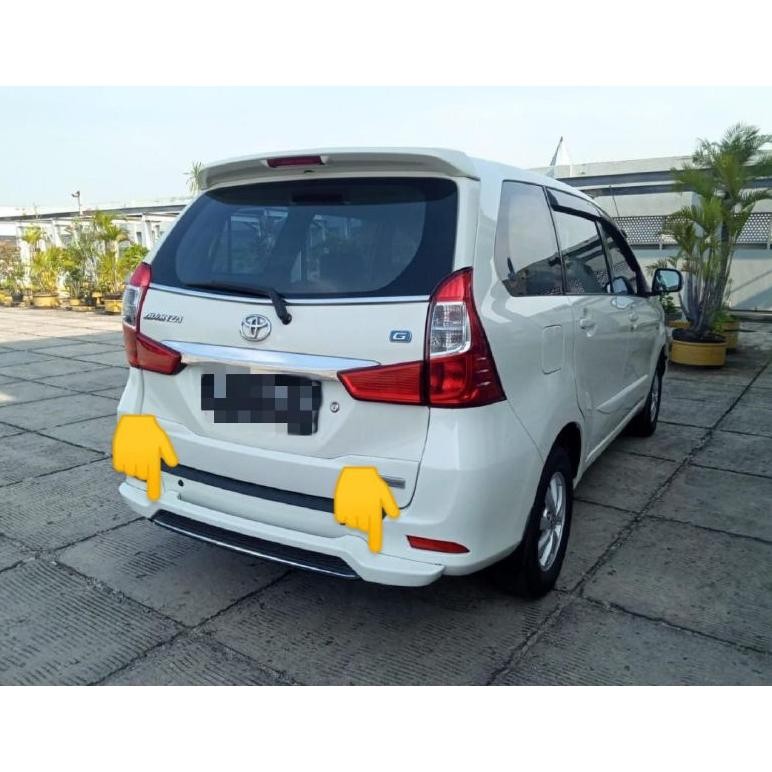 Promo Tanduk Pengaman Bemper Belakang Grand Avanza 2016 2017 2018 Original