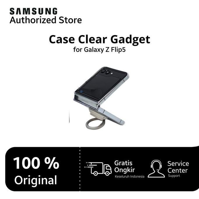Ready Samsung Case Z Flip5 Clear Gadget None Smartphone Case