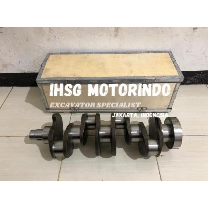 455-3693 CA4553693 KRUK AS CRANKSHAFT 320GC 320GX 320D2GC IMPORT C4.4 ORIGINAL DAN TERPERCAYA